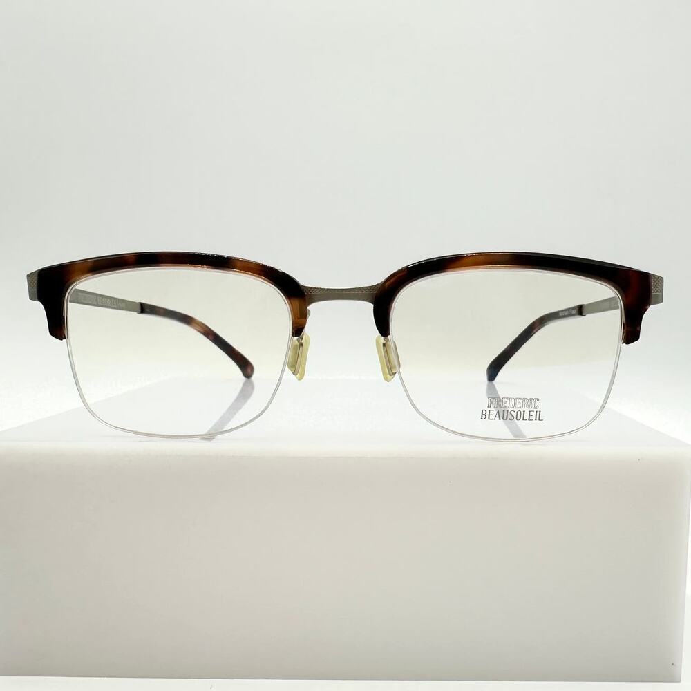 Frederic Beausoleil C65/069 Women's Brown Tortoise Eyeglass Frames 50-20-143